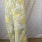 Pantalon Fleurs Jaune