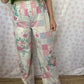Pantalon Motifs et Fleurs