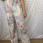 Pantalon Motifs et Fleurs