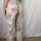 Pantalon Motifs et Fleurs