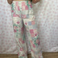 Pantalon Motifs et Fleurs