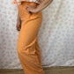 Pantalon Uni Orange