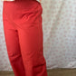 Pantalon Uni Rouge