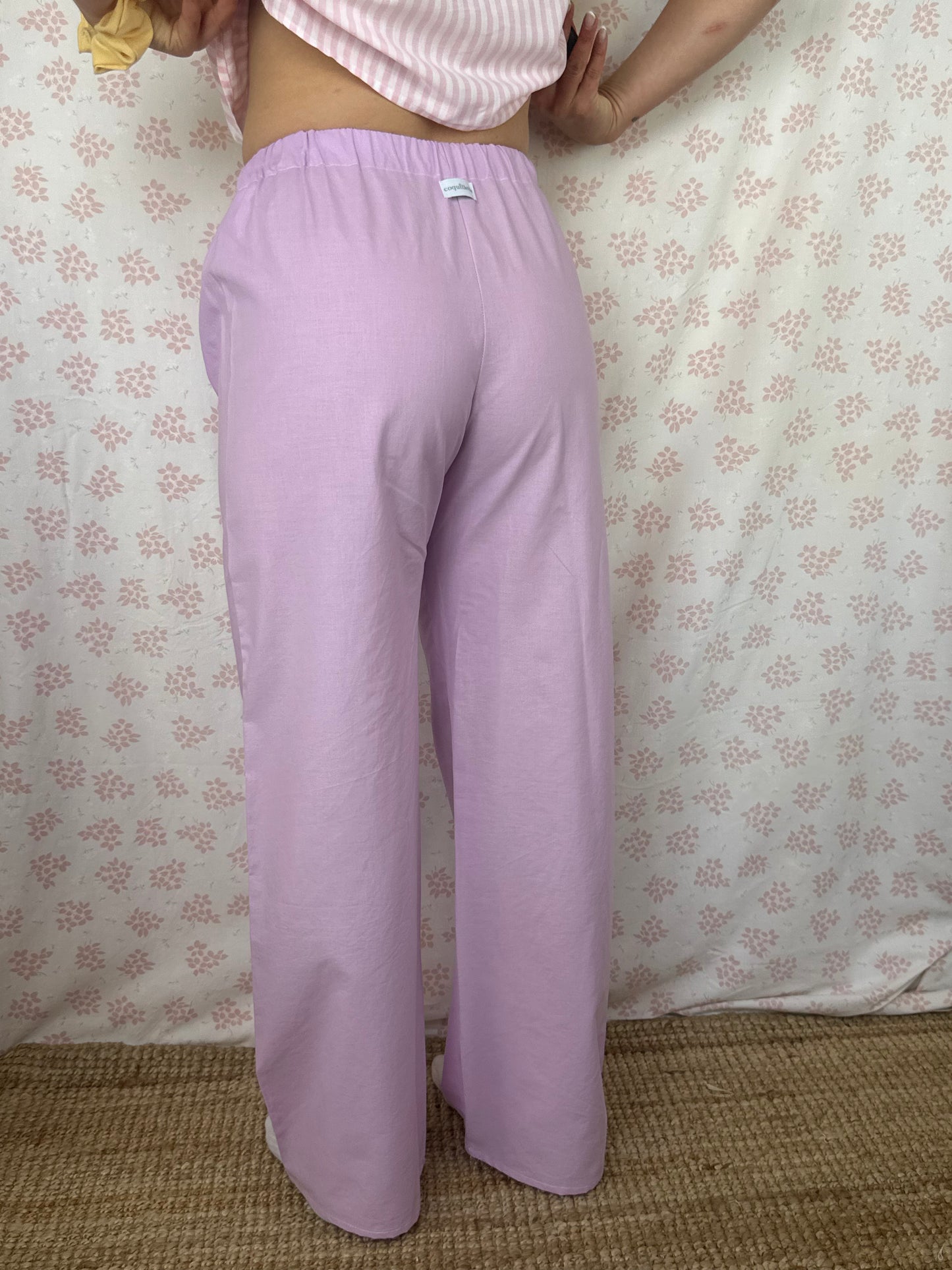 Pantalon Uni Lila