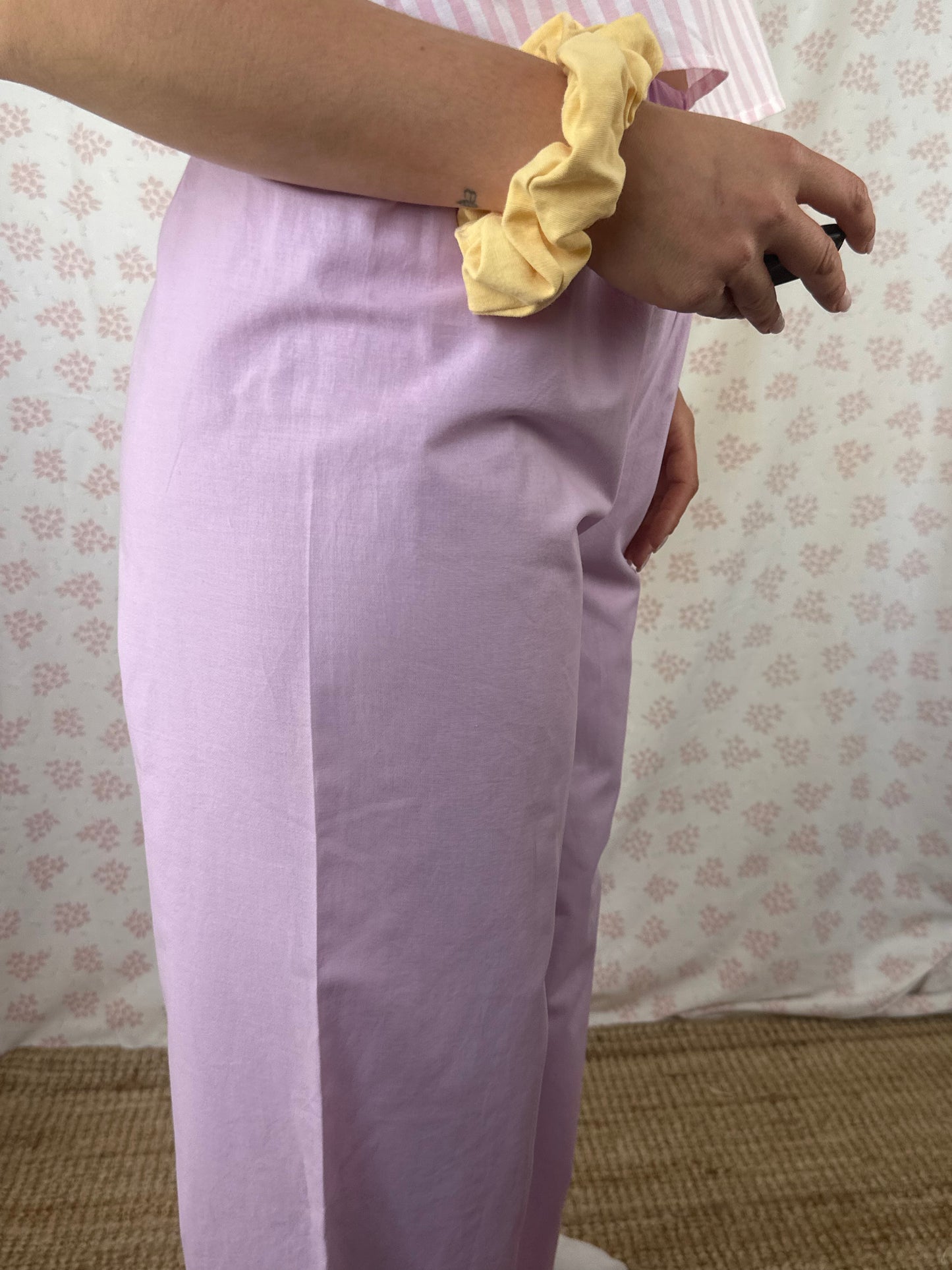 Pantalon Uni Lila