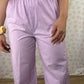 Pantalon Uni Lila