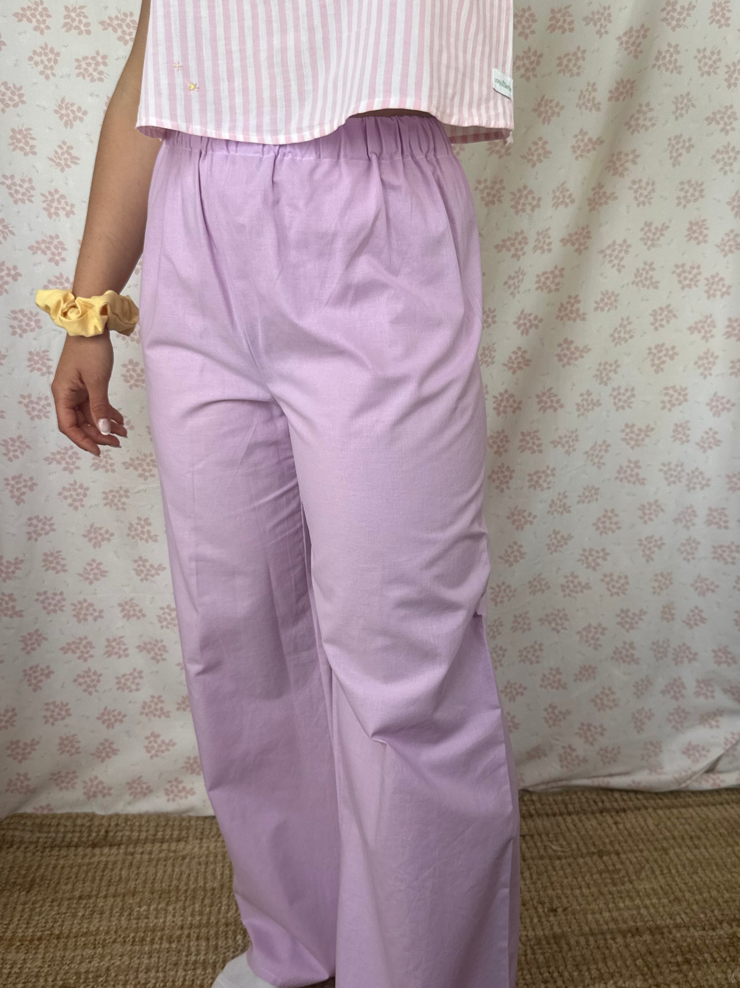 Pantalon Uni Lila