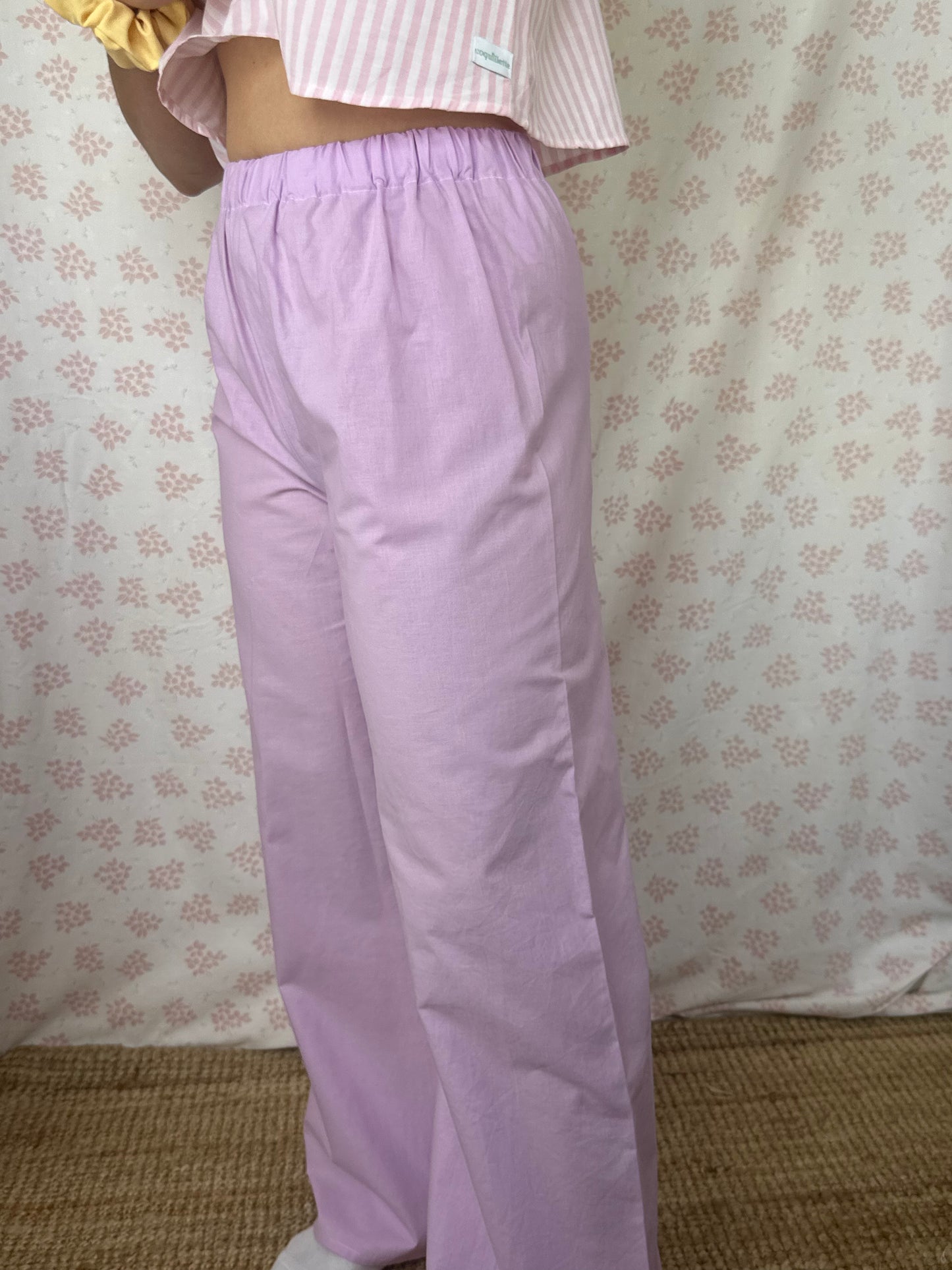 Pantalon Uni Lila