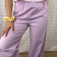 Pantalon Uni Lila