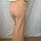 Pantalon Fleurs Orange
