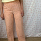 Pantalon Fleurs Orange