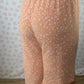 Pantalon Fleurs Orange
