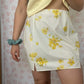 Jupe Fleurs Jaune
