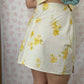 Jupe Fleurs Jaune