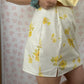 Jupe Fleurs Jaune