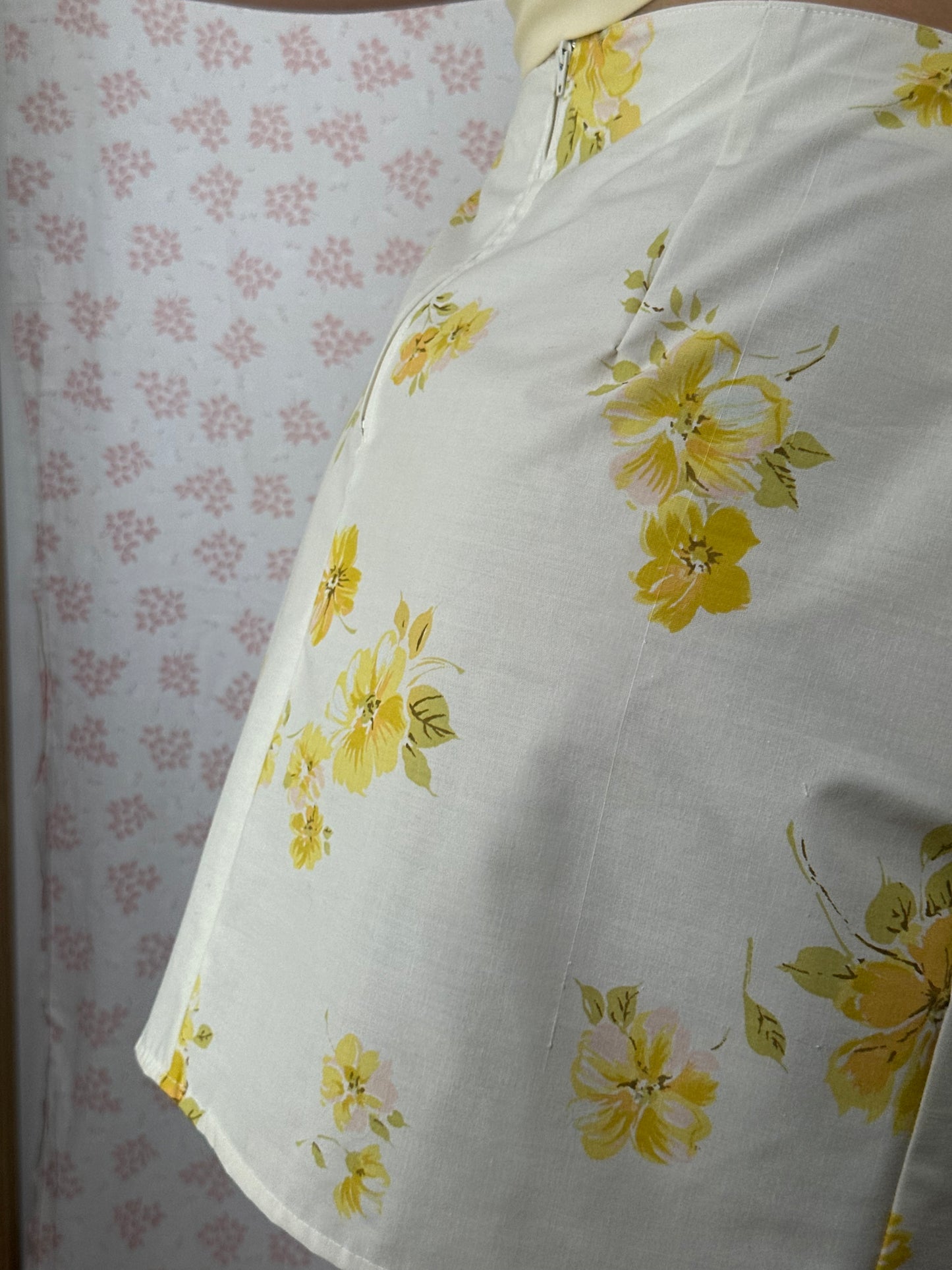 Jupe Fleurs Jaune