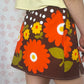 Jupe Fleurs Marron