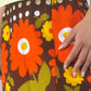Jupe Fleurs Marron