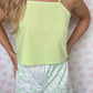 Top Uni Vert