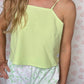 Top Uni Vert