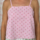 Top Fleurs Rose