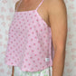 Top Fleurs Rose