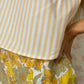 Top Rayé Jaune
