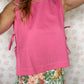 Haut Noeud Uni Fuchsia