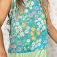 Haut Noeud Bleu Fleurs