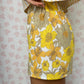Short Fleurs Jaune
