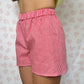 Short Vichy Rouge