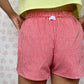 Short Vichy Rouge