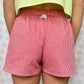 Short Vichy Rouge