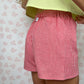 Short Vichy Rouge