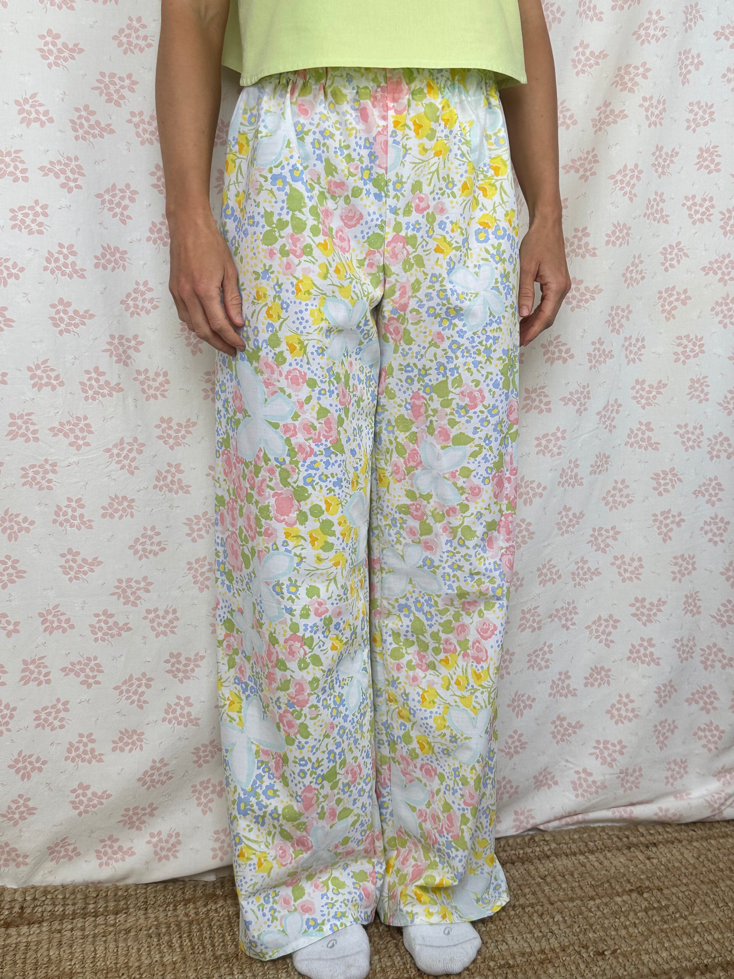 Pantalon Fleurs