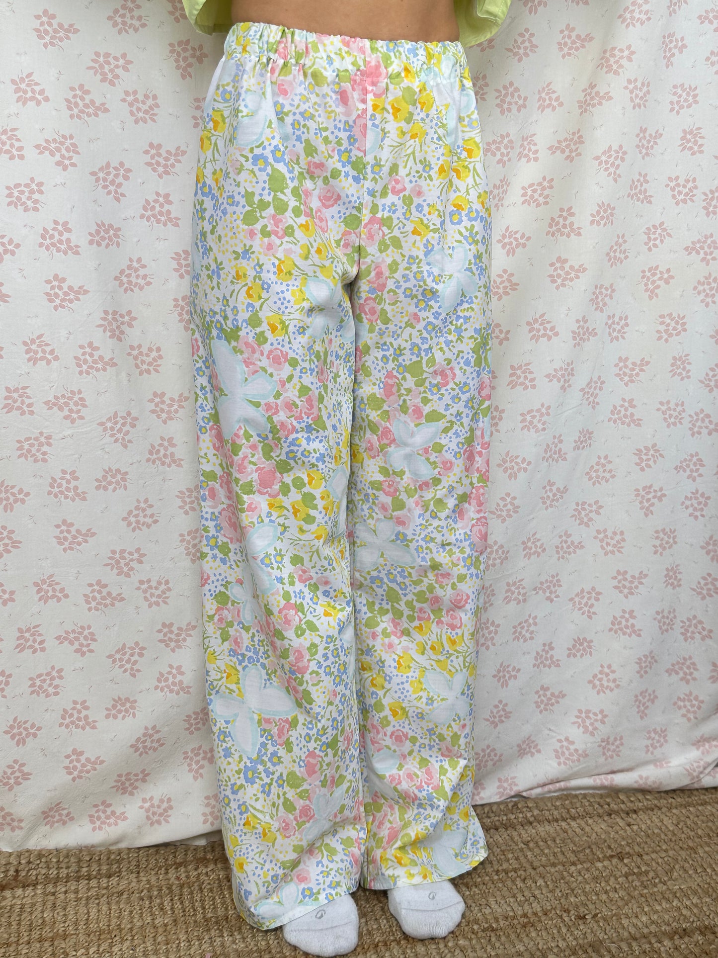 Pantalon Fleurs