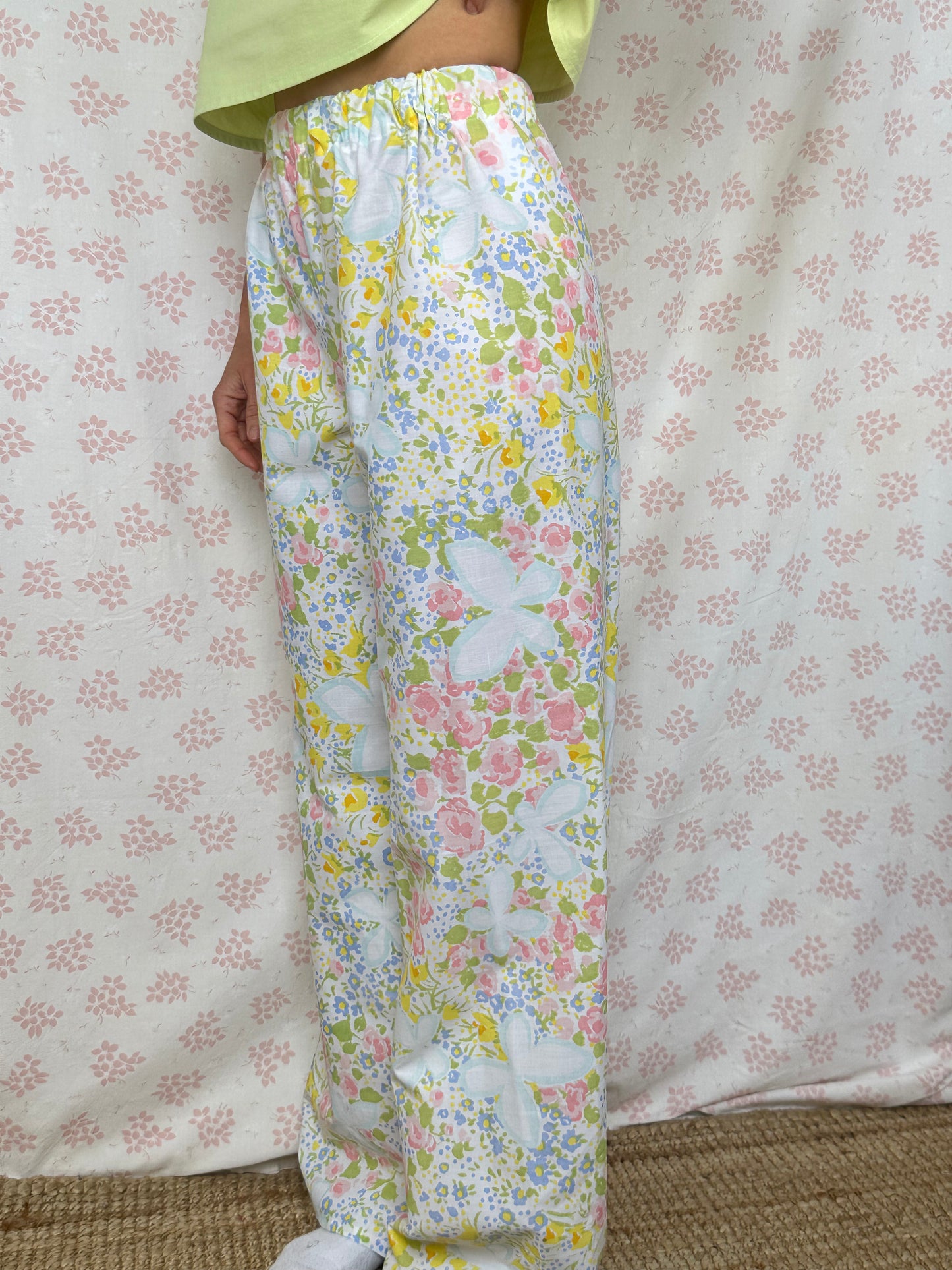 Pantalon Fleurs