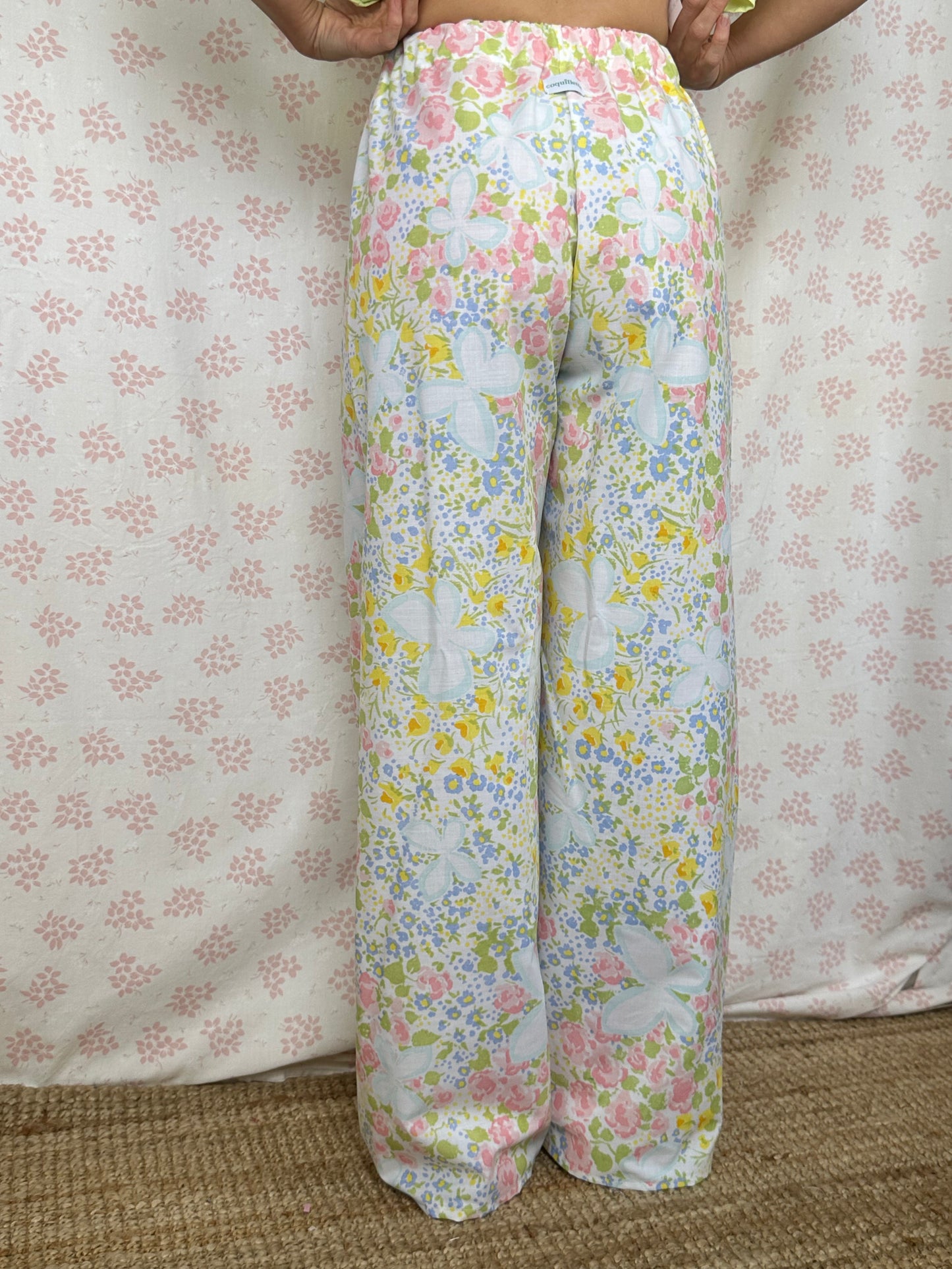Pantalon Fleurs