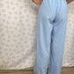 Pantalon Uni Bleu