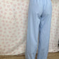 Pantalon Uni Bleu