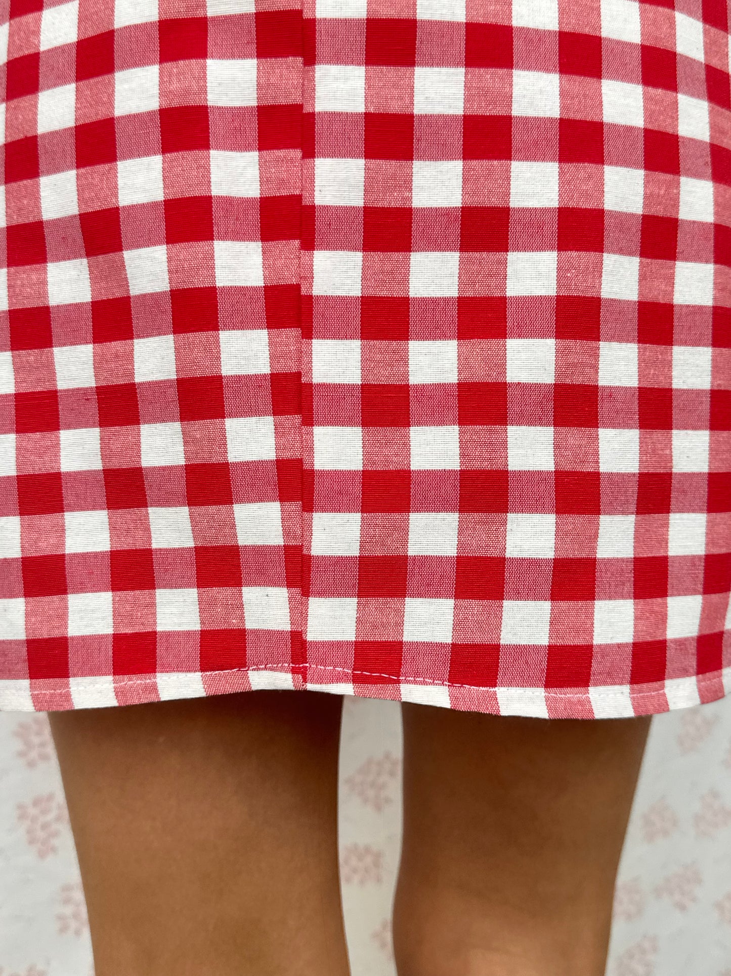 Jupe Vichy Rouge