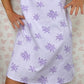 Robe Bretelle Violette
