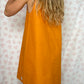 Robe Col Uni Orange
