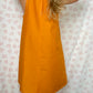 Robe Col Uni Orange