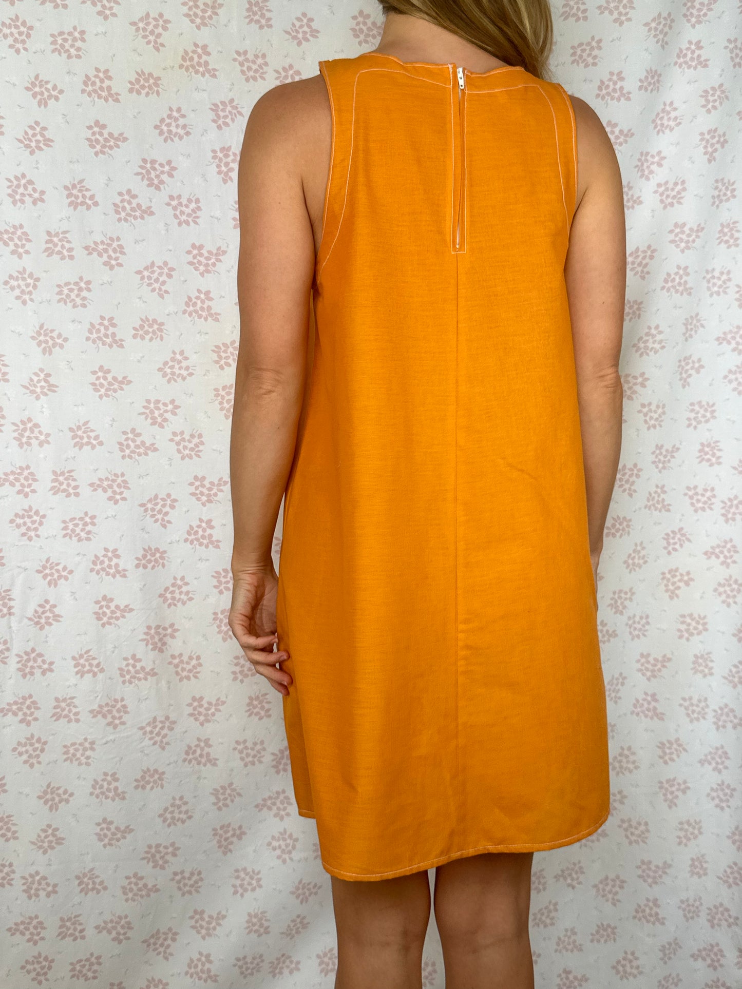 Robe Col Uni Orange