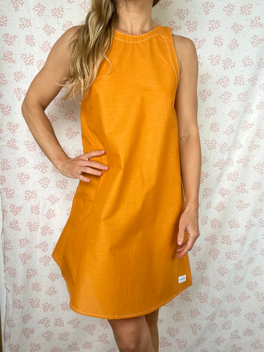 Robe Col Uni Orange