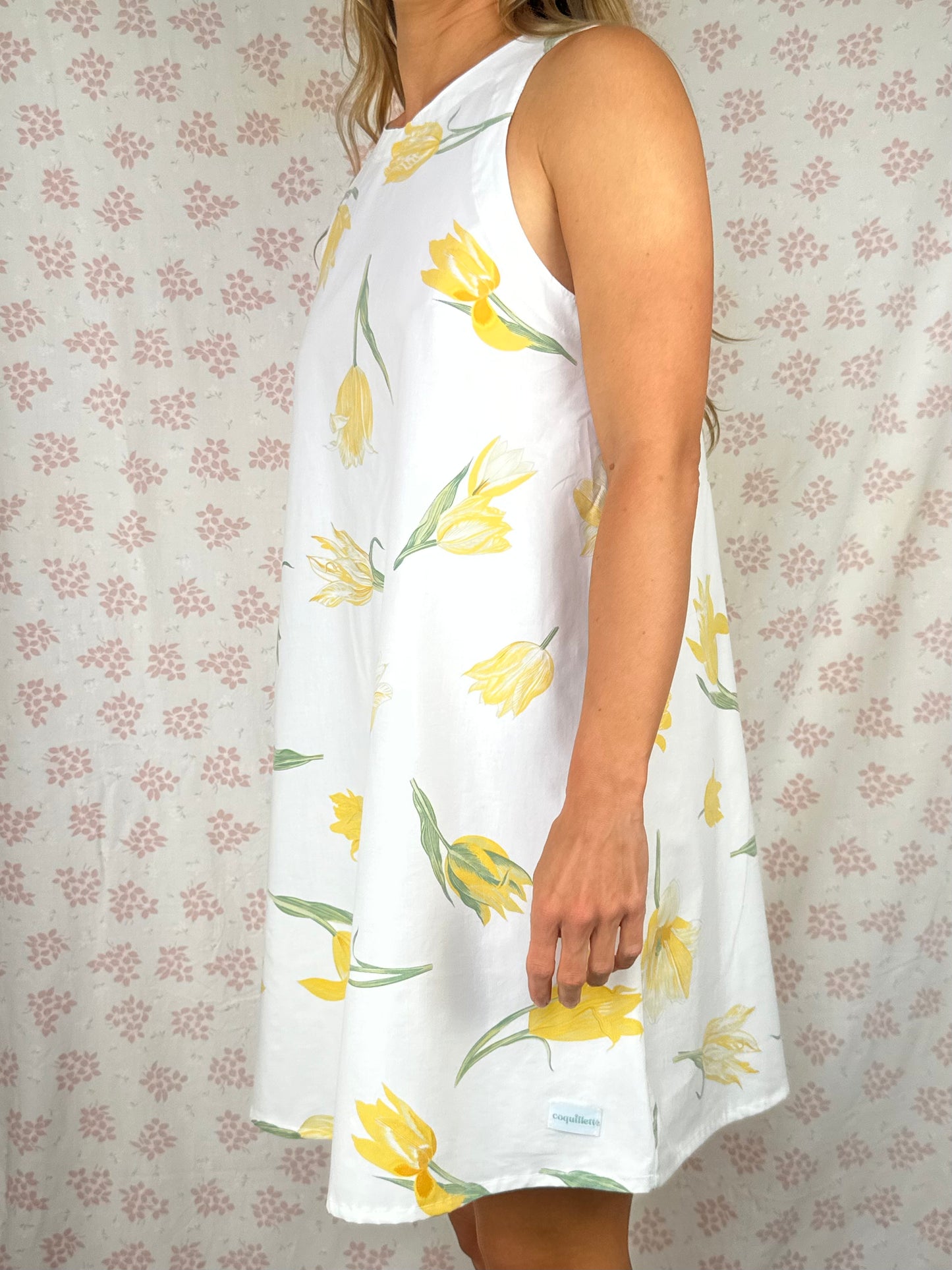Robe Col Tulipe