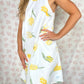 Robe Col Tulipe