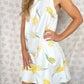 Robe Col Tulipe