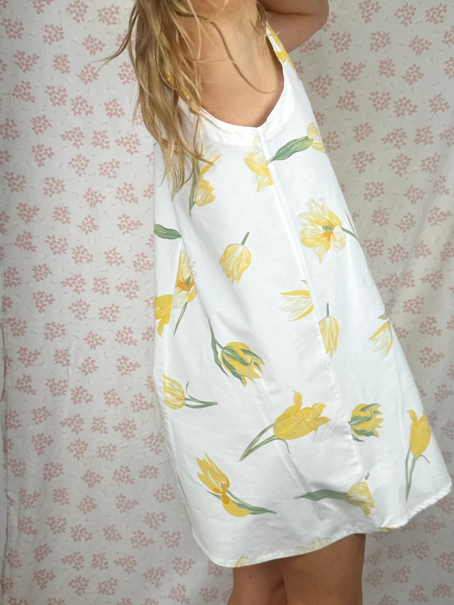 Robe Col Tulipe